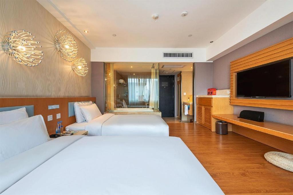 Crystal Orange Hotel Guangzhou Taojin Branch Exteriör bild