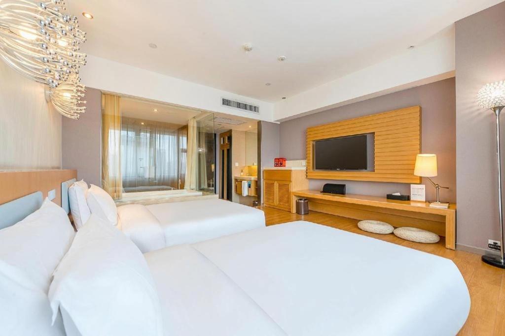 Crystal Orange Hotel Guangzhou Taojin Branch Exteriör bild