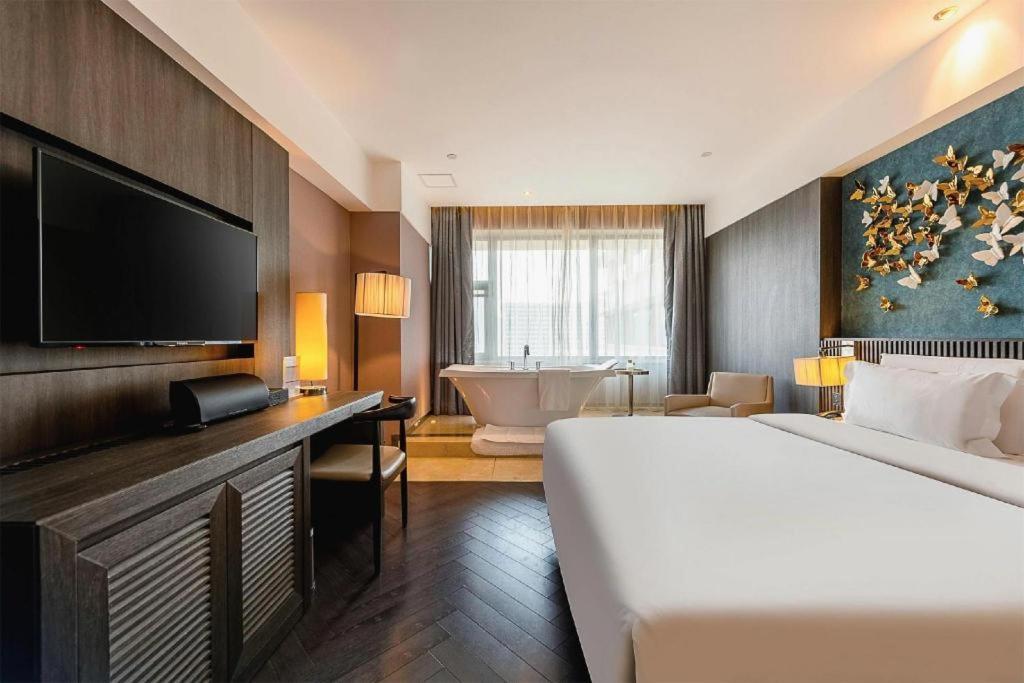 Crystal Orange Hotel Guangzhou Taojin Branch Exteriör bild