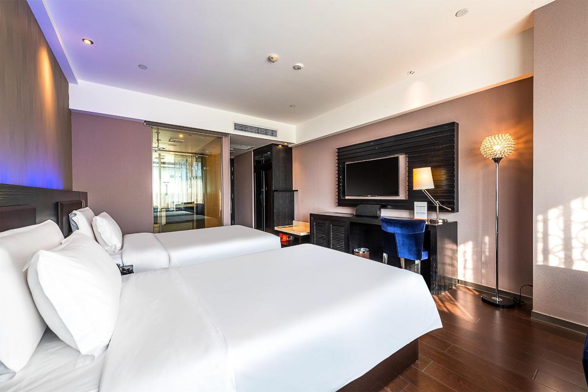Crystal Orange Hotel Guangzhou Taojin Branch Exteriör bild